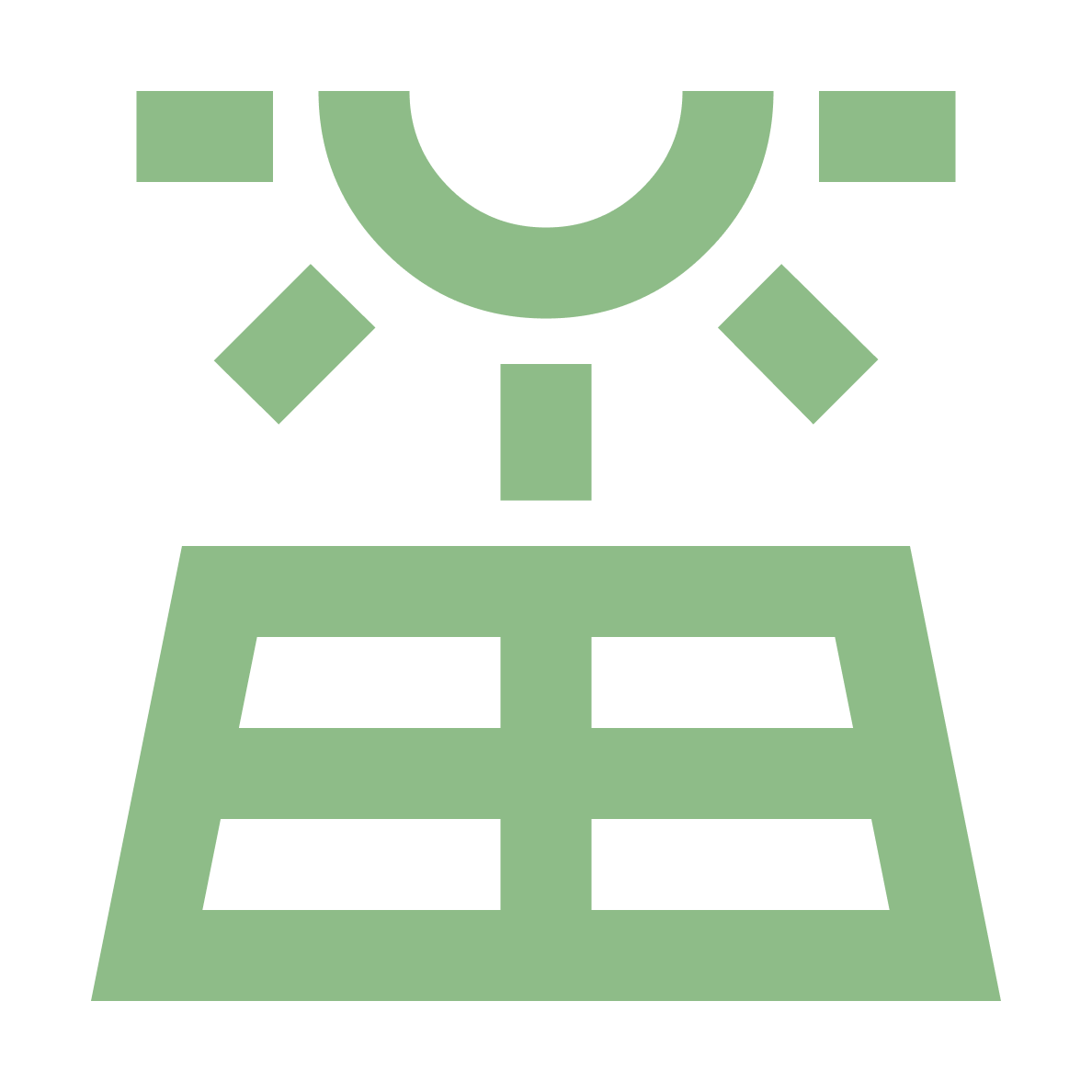 Solar power illustration